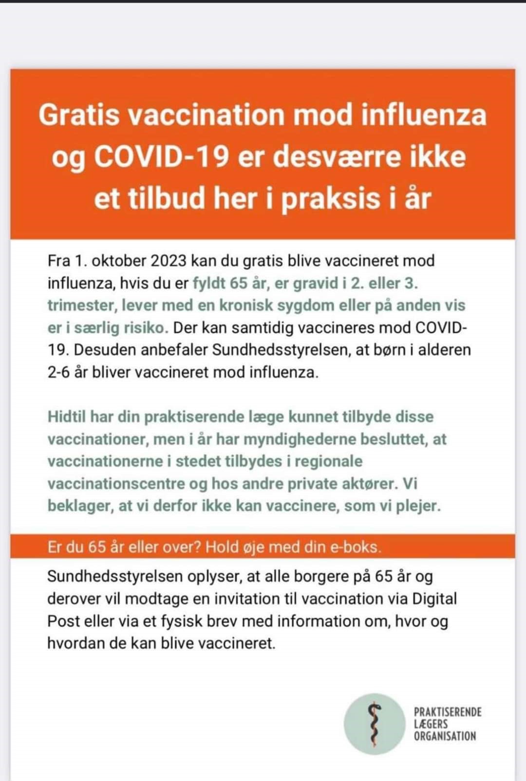 Plakat Vaccination